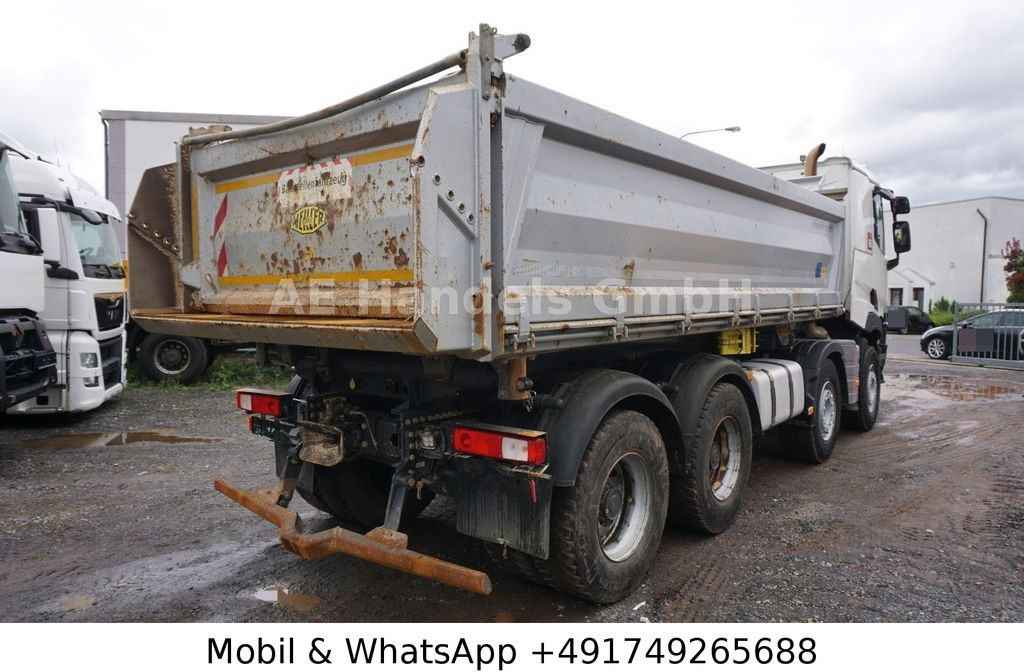 Renault C520 BB 8x4 *MEILLER-13m³ / Bordmatik / AHK - Billenőplatós teherautó: 3 kép. Renault C520 BB 8x4 *MEILLER-13m³ / Bordmatik / AHK - Billenőplatós teherautó: 3 kép.