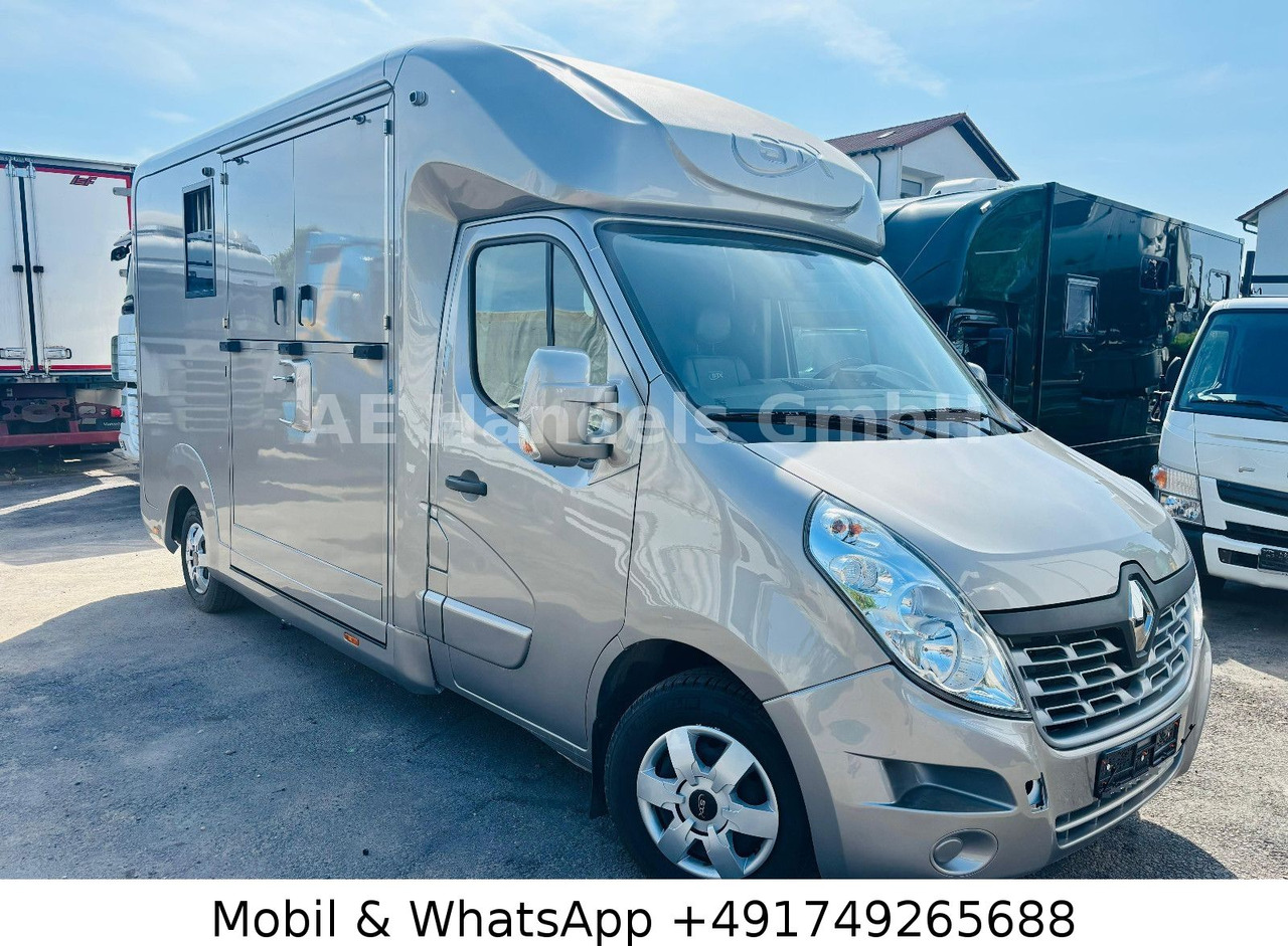 Renault Master STX Horsebox *Haras/2-Horses/3-Sitze - Lószállító utánfutó: 2 kép. Renault Master STX Horsebox *Haras/2-Horses/3-Sitze - Lószállító utánfutó: 2 kép.