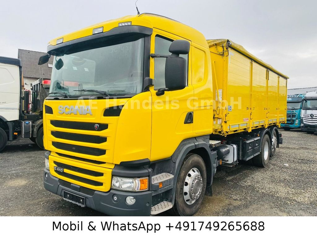 Scania G410 BL 6x2 *Retarder/Lenk+Lift/LDW/Alcoa/28m³ - Billenőplatós teherautó: 1 kép. Scania G410 BL 6x2 *Retarder/Lenk+Lift/LDW/Alcoa/28m³ - Billenőplatós teherautó: 1 kép.