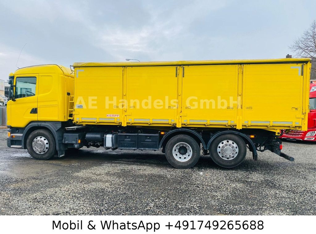 Scania G410 BL 6x2 *Retarder/Lenk+Lift/LDW/Alcoa/28m³ - Billenőplatós teherautó: 2 kép. Scania G410 BL 6x2 *Retarder/Lenk+Lift/LDW/Alcoa/28m³ - Billenőplatós teherautó: 2 kép.