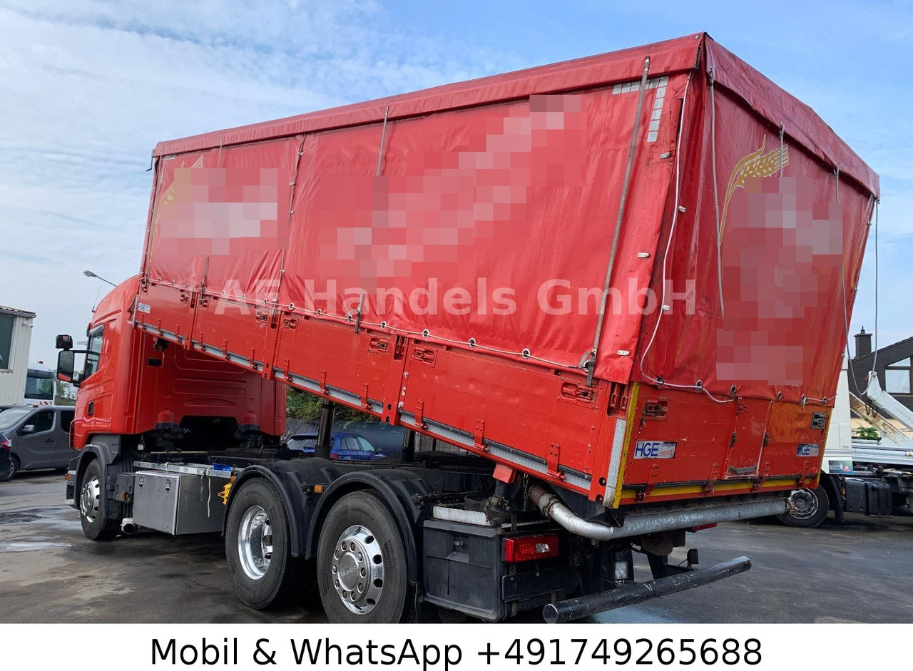 Scania R440 BL *Retarder/Gebläse/Lenk+Lift/AHK - Billenőplatós teherautó: 4 kép. Scania R440 BL *Retarder/Gebläse/Lenk+Lift/AHK - Billenőplatós teherautó: 4 kép.