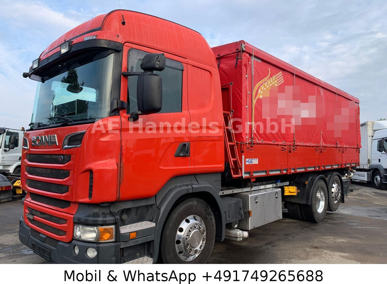 Scania R440 BL *Retarder/Gebläse/Lenk+Lift/AHK - Billenőplatós teherautó: 3 kép. Scania R440 BL *Retarder/Gebläse/Lenk+Lift/AHK - Billenőplatós teherautó: 3 kép.