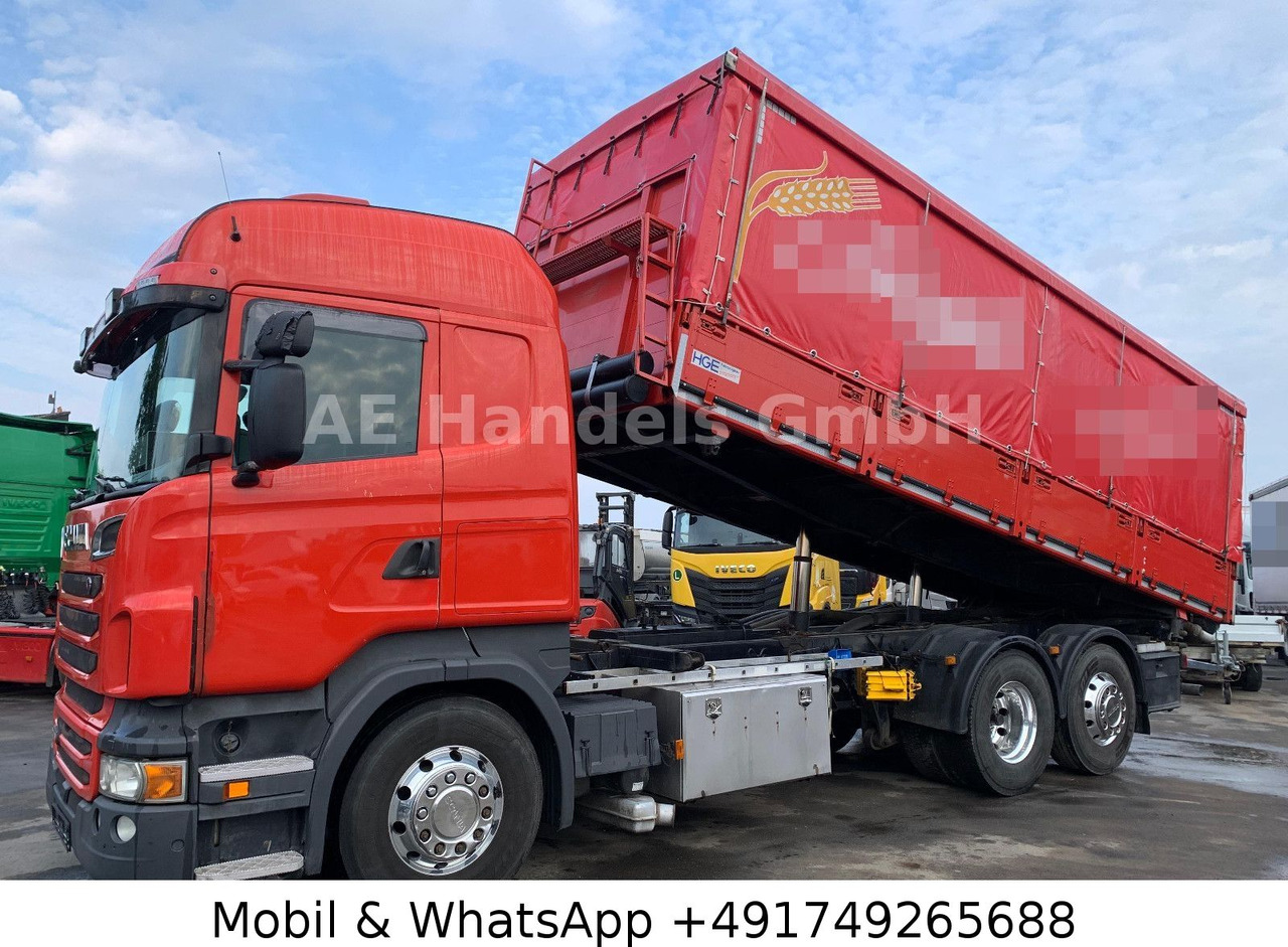 Scania R440 BL *Retarder/Gebläse/Lenk+Lift/DSK - Billenőplatós teherautó: 1 kép. Scania R440 BL *Retarder/Gebläse/Lenk+Lift/DSK - Billenőplatós teherautó: 1 kép.