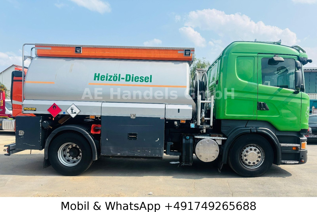Scania R440 Rohr *Retarder/Oben-Unten/2-Kammern/14m³ - Tartályos teherautó: 3 kép. Scania R440 Rohr *Retarder/Oben-Unten/2-Kammern/14m³ - Tartályos teherautó: 3 kép.