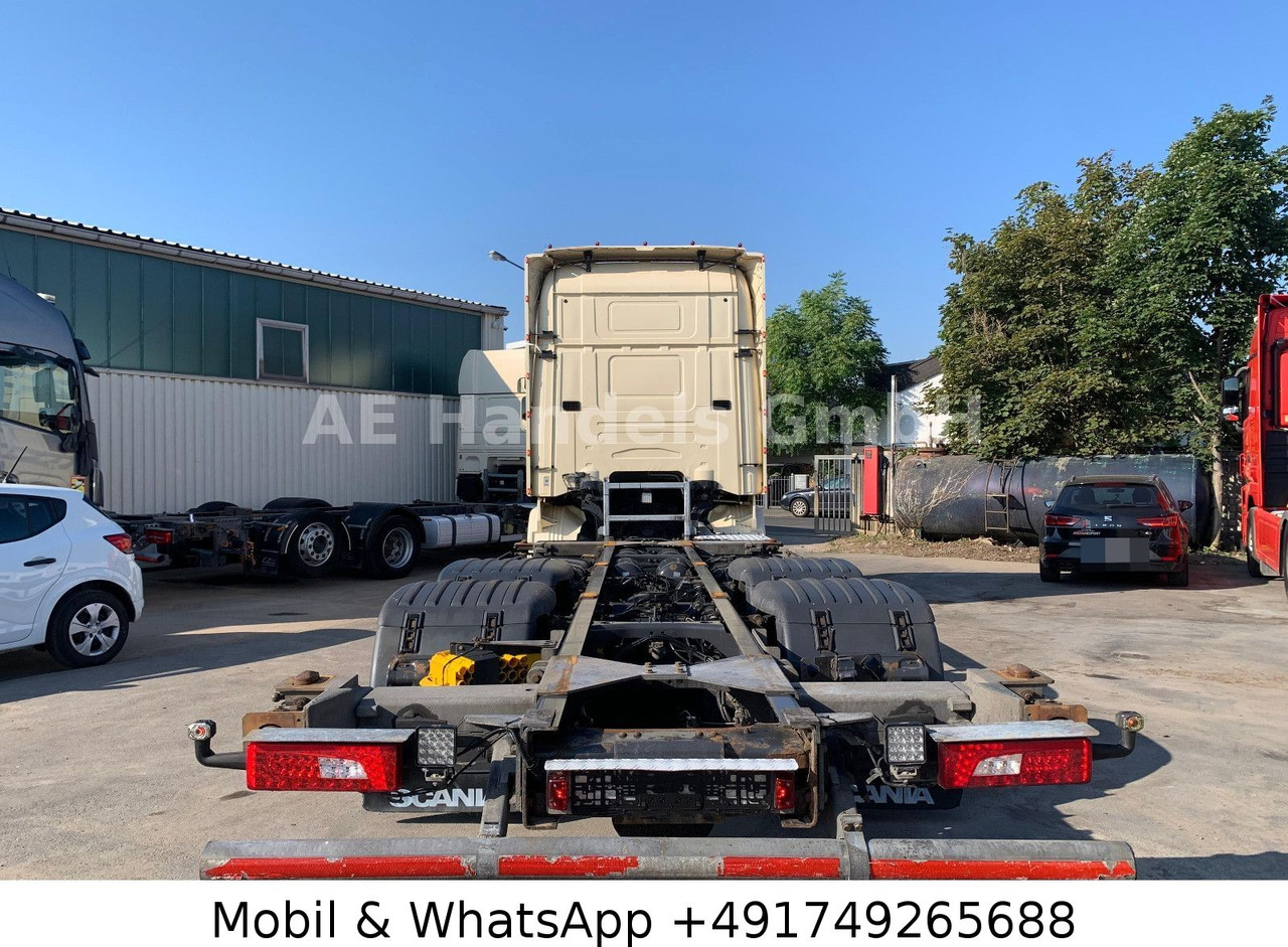 Scania R450 TopLine LL 6x2 BDF *Retarder/2xTank/ACC/AHK - Cserefelépítményes teherautó: 5 kép. Scania R450 TopLine LL 6x2 BDF *Retarder/2xTank/ACC/AHK - Cserefelépítményes teherautó: 5 kép.