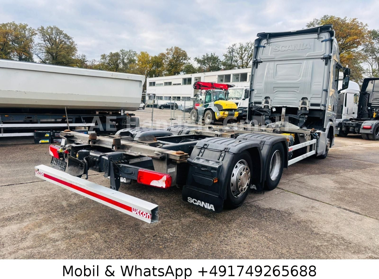 Scania S450 HighLine BDF *Retarder/Lenk+Lift/Multi/ACC - Cserefelépítményes teherautó: 3 kép. Scania S450 HighLine BDF *Retarder/Lenk+Lift/Multi/ACC - Cserefelépítményes teherautó: 3 kép.