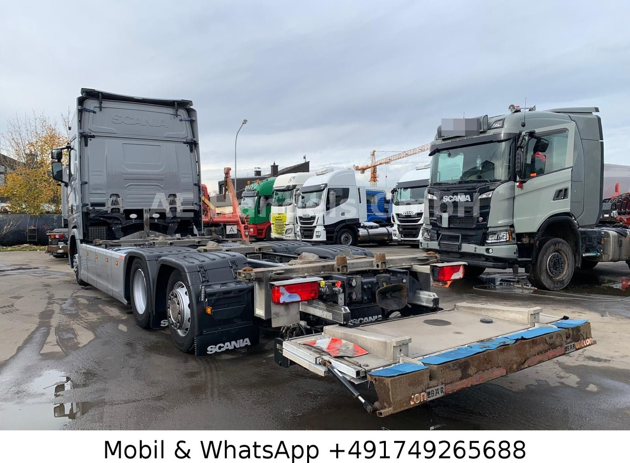 Scania S450 HighLine BDF *Retarder/Lenk+Lift/Multi/LBW - Cserefelépítményes teherautó: 3 kép. Scania S450 HighLine BDF *Retarder/Lenk+Lift/Multi/LBW - Cserefelépítményes teherautó: 3 kép.