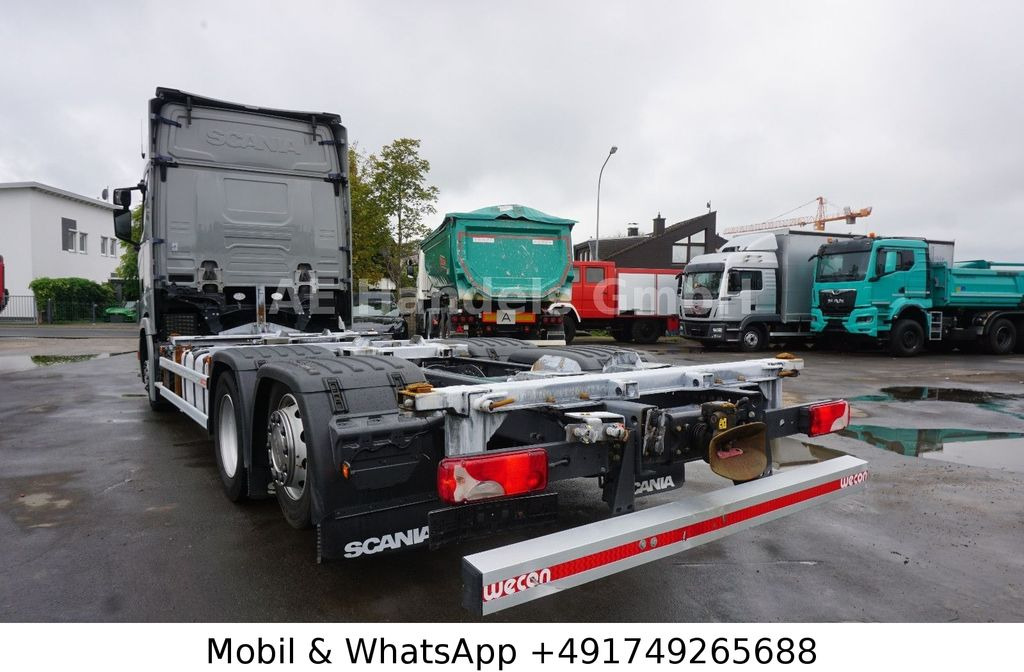 Scania S450 HighLine LL *Retarder/BDF/Lenk+Lift/ACC/LDW - Cserefelépítményes teherautó: 5 kép. Scania S450 HighLine LL *Retarder/BDF/Lenk+Lift/ACC/LDW - Cserefelépítményes teherautó: 5 kép.