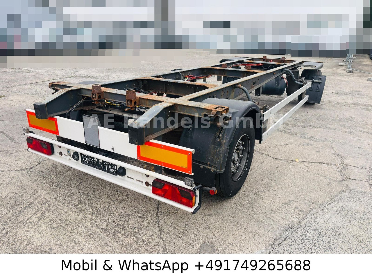 Schmitz Cargobull AFW 18 Drehschemelanhänger *TÜV/SAF-Achsen/Alcoa - Pótkocsi cserefelépítményes: 3 kép. Schmitz Cargobull AFW 18 Drehschemelanhänger *TÜV/SAF-Achsen/Alcoa - Pótkocsi cserefelépítményes: 3 kép.