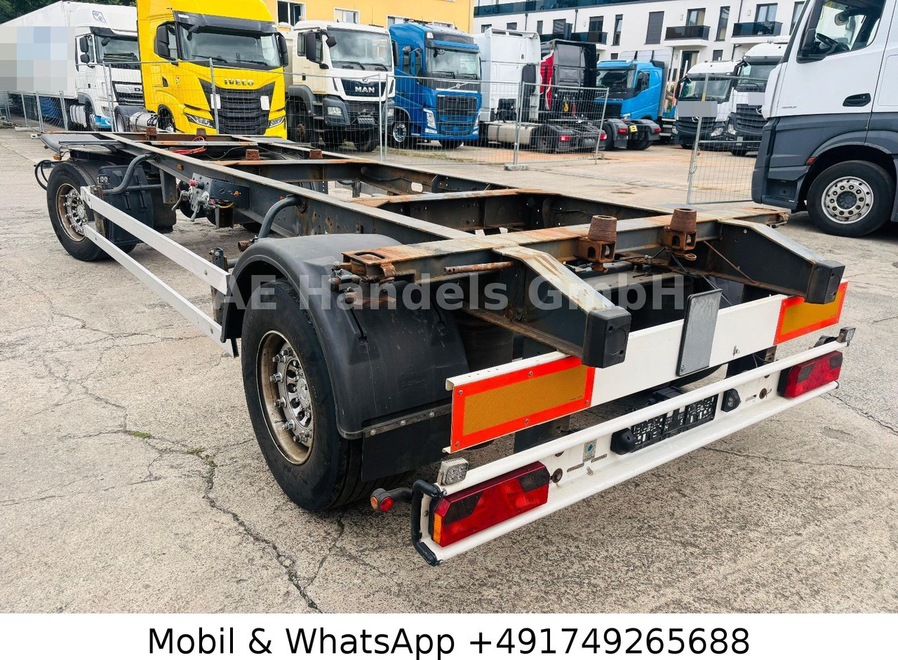 Schmitz Cargobull AFW 18 Drehschemelanhänger *TÜV/SAF-Achsen/Alcoa - Pótkocsi cserefelépítményes: 5 kép. Schmitz Cargobull AFW 18 Drehschemelanhänger *TÜV/SAF-Achsen/Alcoa - Pótkocsi cserefelépítményes: 5 kép.