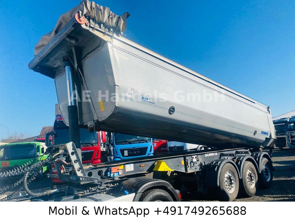Schmitz Cargobull SKI 24 SL 7.2 Thermo Iso Stahl*25m³/Cramaro/Lift - Félpótkocsi billenőplatós: 1 kép. Schmitz Cargobull SKI 24 SL 7.2 Thermo Iso Stahl*25m³/Cramaro/Lift - Félpótkocsi billenőplatós: 1 kép.