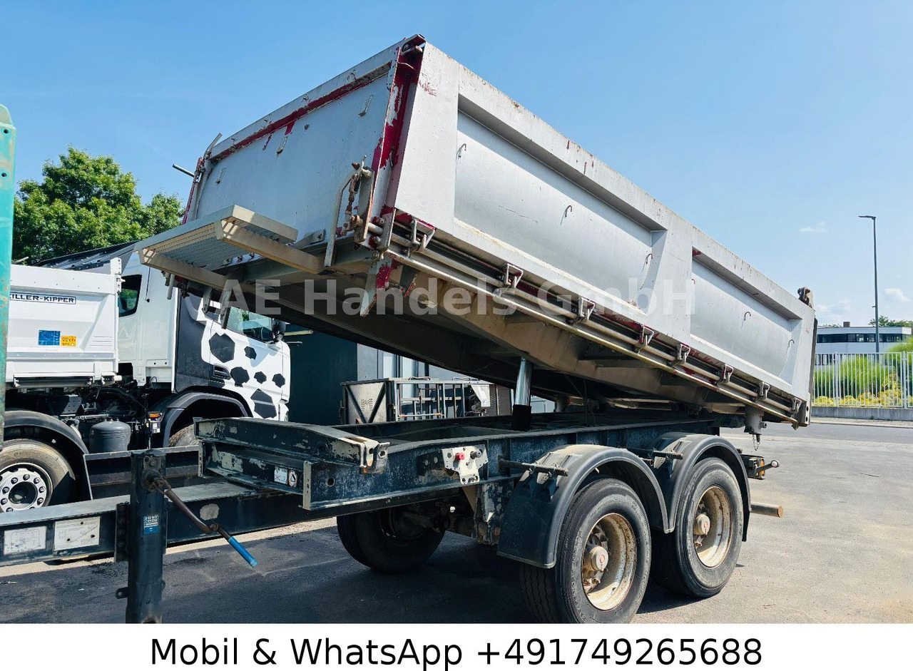 Schmitz Cargobull ZKI 18 Tandem Stahl *11m³ / Rollplane / SAF - Pótkocsi billenőplatós: 1 kép. Schmitz Cargobull ZKI 18 Tandem Stahl *11m³ / Rollplane / SAF - Pótkocsi billenőplatós: 1 kép.