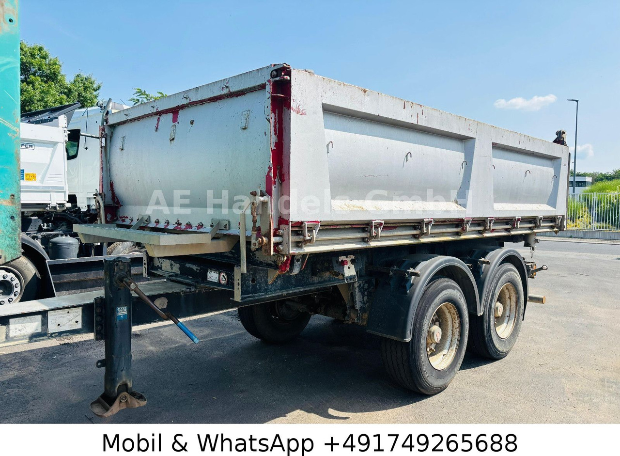 Schmitz Cargobull ZKI 18 Tandem Stahl *11m³ / Rollplane / SAF - Pótkocsi billenőplatós: 2 kép. Schmitz Cargobull ZKI 18 Tandem Stahl *11m³ / Rollplane / SAF - Pótkocsi billenőplatós: 2 kép.