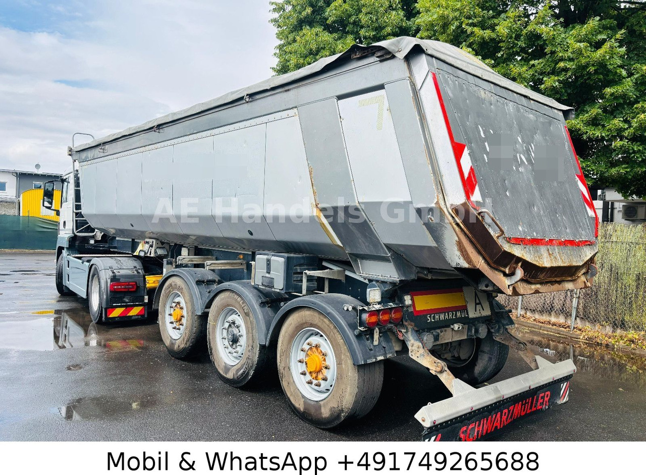 Schwarzmüller K Serie Iso Stahl *28m³/1.+3.-Lift/E-Verdeck - Félpótkocsi billenőplatós: 5 kép. Schwarzmüller K Serie Iso Stahl *28m³/1.+3.-Lift/E-Verdeck - Félpótkocsi billenőplatós: 5 kép.