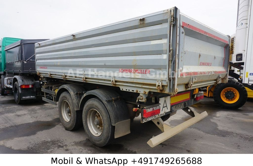 Schwarzmüller M-Serie DreiSeitenKipper *Aluseiten/Stahlboden - Pótkocsi billenőplatós: 5 kép. Schwarzmüller M-Serie DreiSeitenKipper *Aluseiten/Stahlboden - Pótkocsi billenőplatós: 5 kép.
