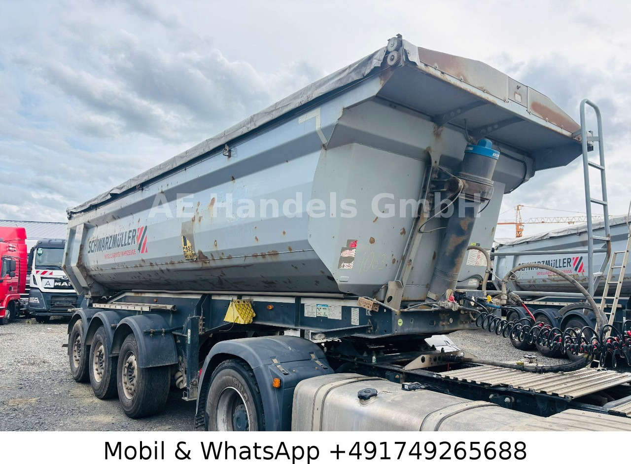 Schwarzmüller SK Stahl *24m³/Hardox/Alcoa/E-Verdeck/Wabco - Félpótkocsi billenőplatós: 2 kép. Schwarzmüller SK Stahl *24m³/Hardox/Alcoa/E-Verdeck/Wabco - Félpótkocsi billenőplatós: 2 kép.