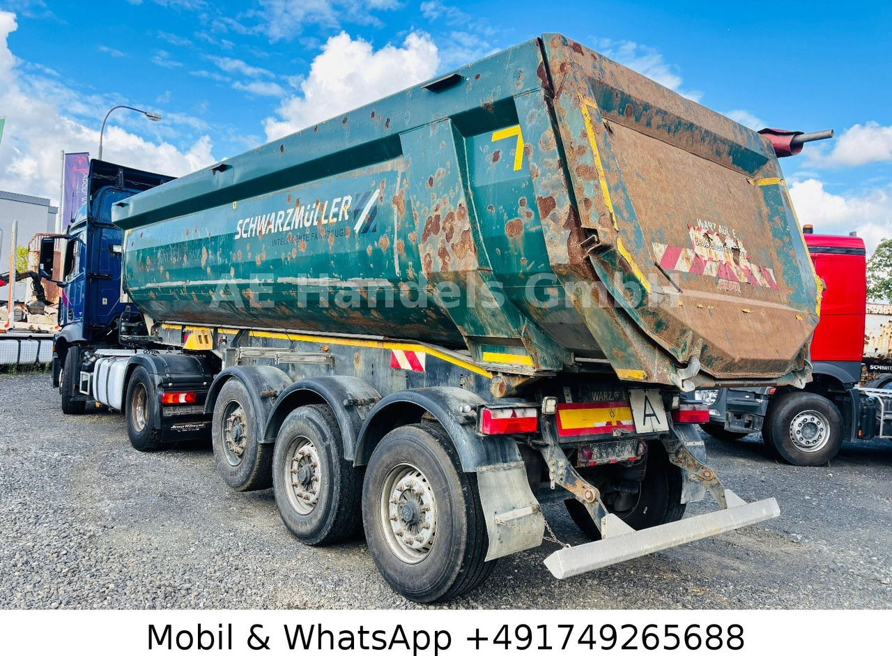 Schwarzmüller SK Stahl *30m³/Hardox/Lift/Scheibenbremsen - Félpótkocsi billenőplatós: 5 kép. Schwarzmüller SK Stahl *30m³/Hardox/Lift/Scheibenbremsen - Félpótkocsi billenőplatós: 5 kép.