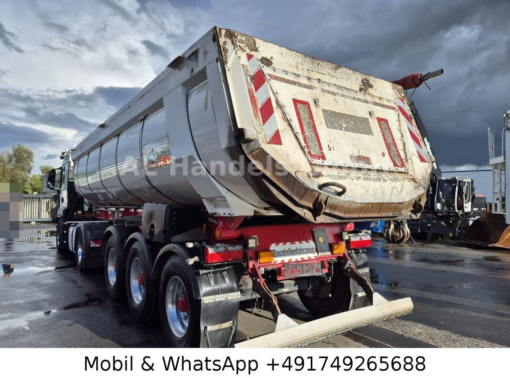 Schwarzmüller SK Thermo-Hardox *24m³/1.Lift/Wabco-Smartboard - Félpótkocsi billenőplatós: 3 kép. Schwarzmüller SK Thermo-Hardox *24m³/1.Lift/Wabco-Smartboard - Félpótkocsi billenőplatós: 3 kép.
