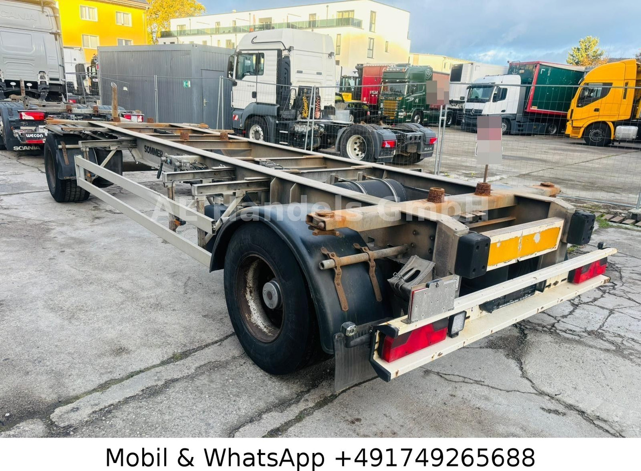 Sommer AW 18T Drehschemel BDF *Luft/Luft*Scheibenbremse - Pótkocsi cserefelépítményes: 3 kép. Sommer AW 18T Drehschemel BDF *Luft/Luft*Scheibenbremse - Pótkocsi cserefelépítményes: 3 kép.