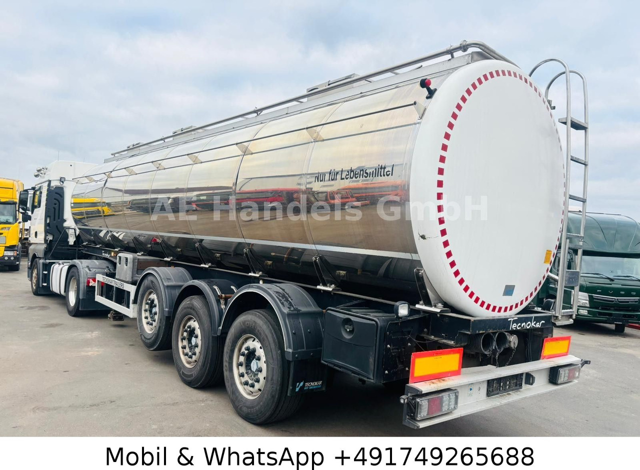 Tartályos félpótkocsi a következők szállításához tej Tecnokar / Grapar CG 2.01/S *31m³/3xKammer/Alcoa: 7 kép.