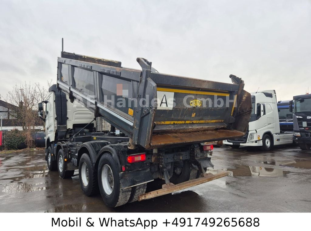 Volvo FH 500 BL 8x4 Meiller *VEB+/Bordmatik/13m³ - Billenőplatós teherautó: 4 kép. Volvo FH 500 BL 8x4 Meiller *VEB+/Bordmatik/13m³ - Billenőplatós teherautó: 4 kép.