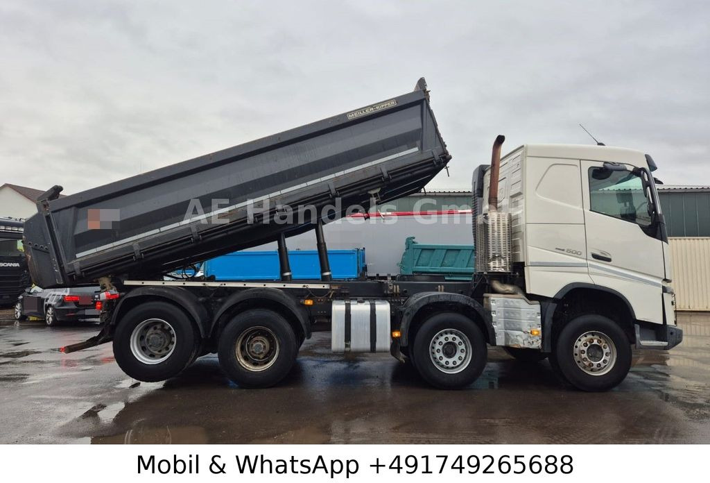 Billenőplatós teherautó Volvo FH 500 BL 8x4 Meiller *VEB+/Bordmatik/13m³: 7 kép.