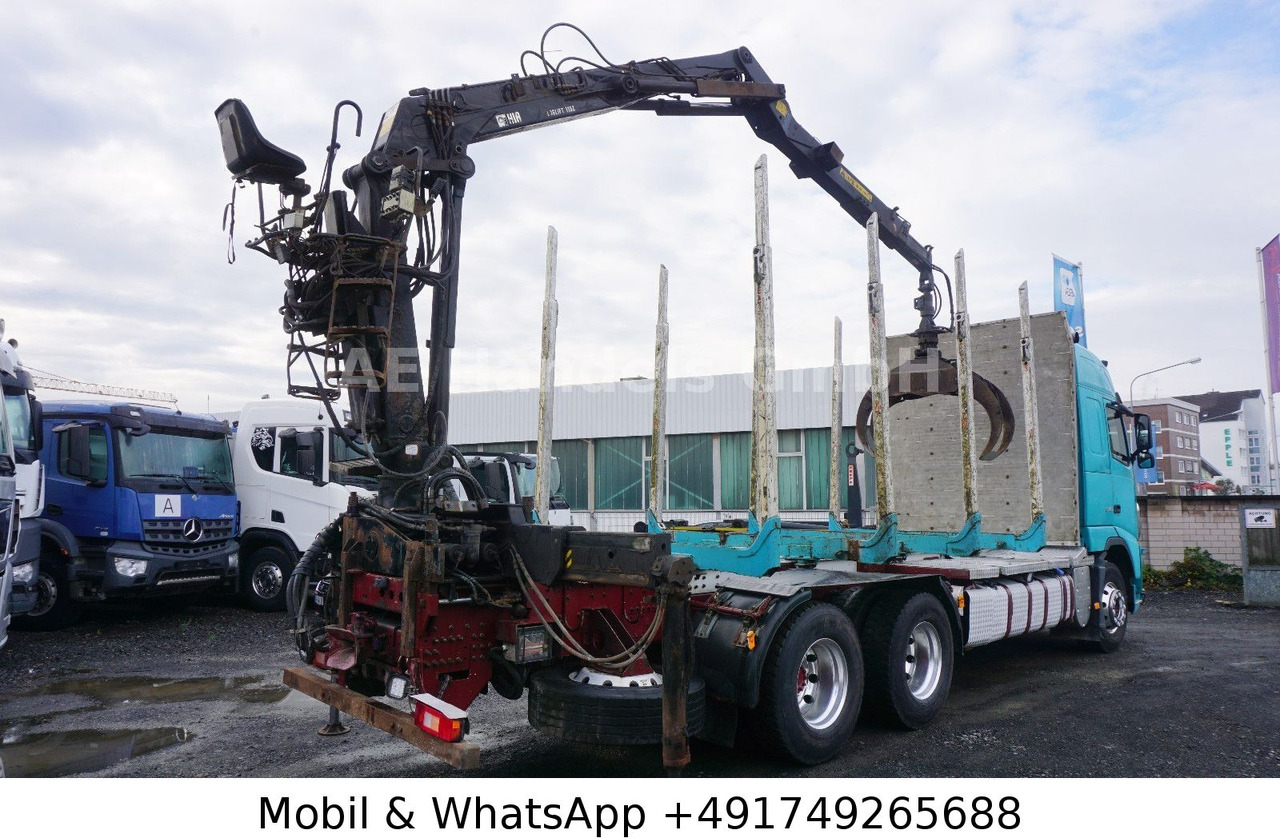 Volvo FH 540 Globe BL 6x4 Hiab 115z-80  *VEB+/AHK - Rönkszállító teherautó, Darus autó: 4 kép. Volvo FH 540 Globe BL 6x4 Hiab 115z-80  *VEB+/AHK - Rönkszállító teherautó, Darus autó: 4 kép.