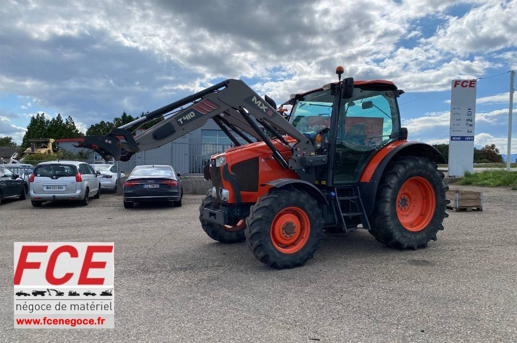 Kubota M105 GX-III + MX T410 endommagé - Traktor: 1 kép. Kubota M105 GX-III + MX T410 endommagé - Traktor: 1 kép.