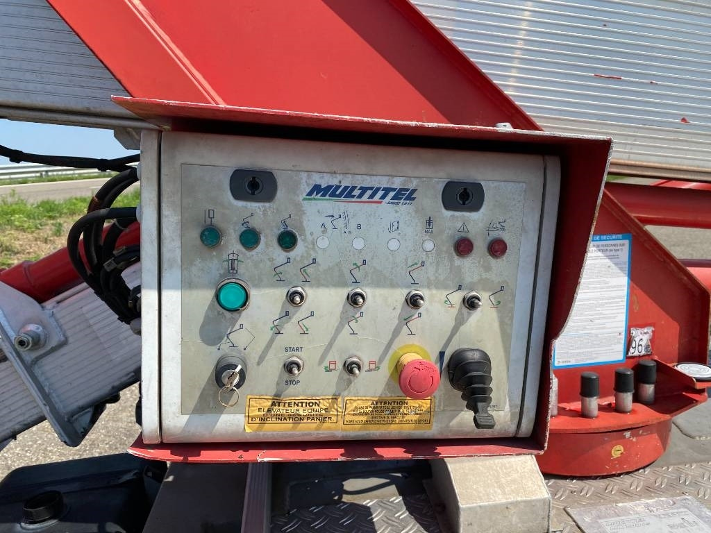 Emelőkosaras teherautó Multitel Nacelle Multitel MX 200 A réviser: 25 kép.