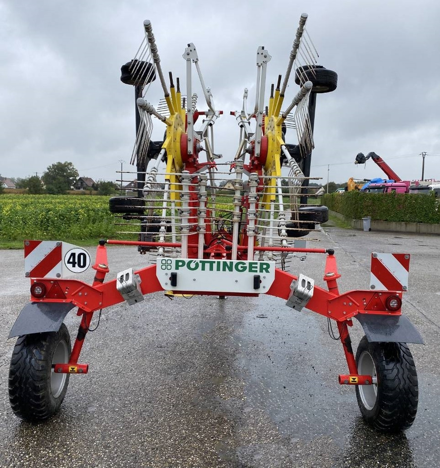 Pöttinger TOP 762C-Classic / Carte Grise Française endommagé - Szénaforgató: 5 kép. Pöttinger TOP 762C-Classic / Carte Grise Française endommagé - Szénaforgató: 5 kép.