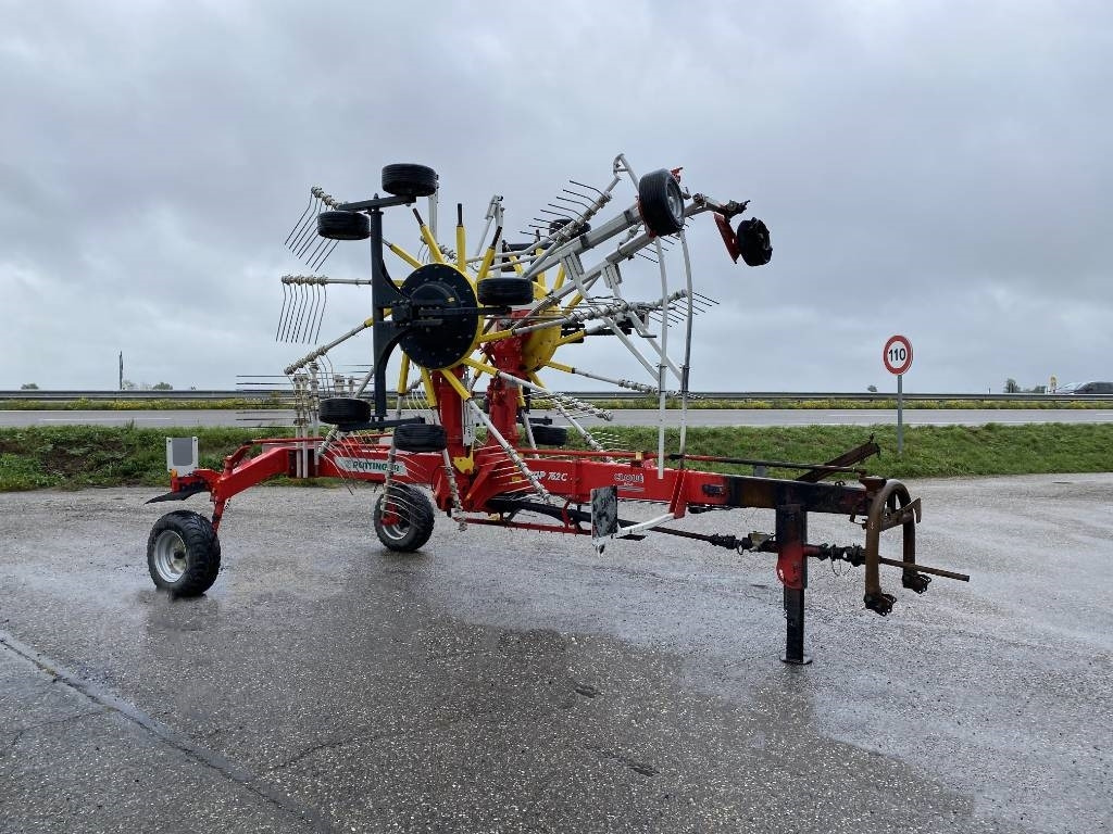 Pöttinger TOP 762C-Classic / Carte Grise Française endommagé - Szénaforgató: 3 kép. Pöttinger TOP 762C-Classic / Carte Grise Française endommagé - Szénaforgató: 3 kép.