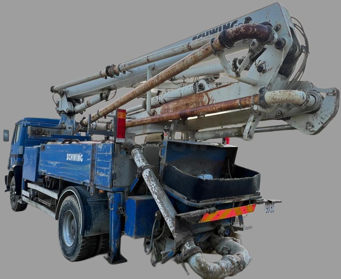 Mercedes 1835 - Betonpumpa: 4 kép. Mercedes 1835 - Betonpumpa: 4 kép.