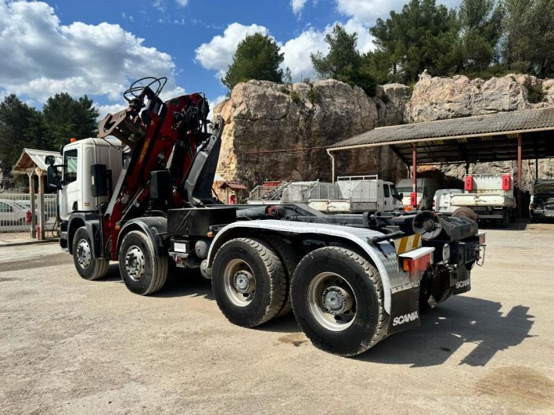 Scania C 124 420 - Horgos rakodó teherautó: 4 kép. Scania C 124 420 - Horgos rakodó teherautó: 4 kép.