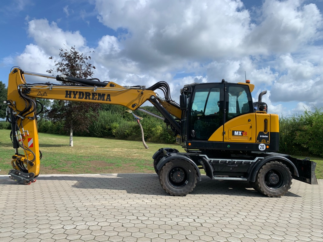 Hydrema MX18G - Autódaru: 3 kép. Hydrema MX18G - Autódaru: 3 kép.