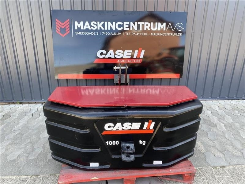 Case IH Frontvægtklods 1000kg - Ellensúly: 1 kép. Case IH Frontvægtklods 1000kg - Ellensúly: 1 kép.