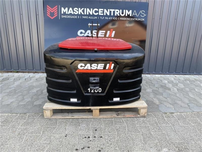 Case IH Frontvægtklods 1200 kg - Ellensúly: 1 kép. Case IH Frontvægtklods 1200 kg - Ellensúly: 1 kép.