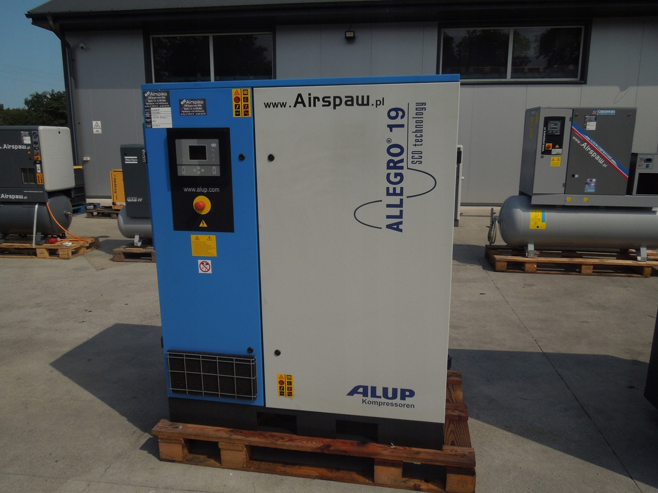 ALUP ALLEGRO 19-10 - Légkompresszor: 1 kép. ALUP ALLEGRO 19-10 - Légkompresszor: 1 kép.