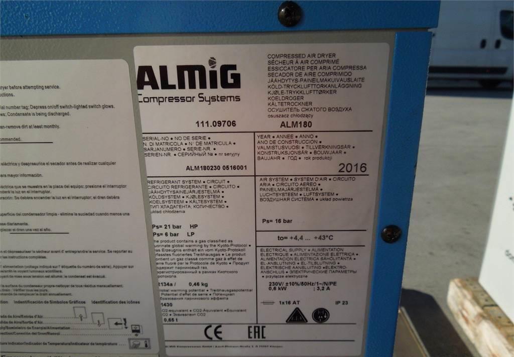Alup OSUSZACZ ZIĘBNICZY ALMIG 2,70M3/MIN 2016R - Légkompresszor: 2 kép. Alup OSUSZACZ ZIĘBNICZY ALMIG 2,70M3/MIN 2016R - Légkompresszor: 2 kép.