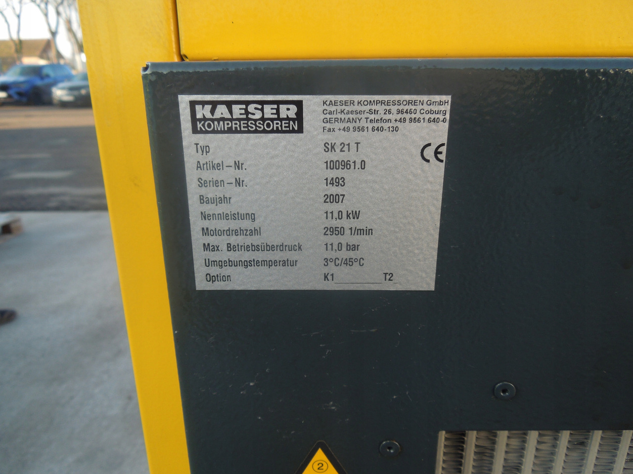 KAESER SK21T - Légkompresszor: 4 kép. KAESER SK21T - Légkompresszor: 4 kép.