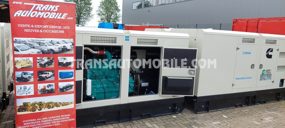 Cummins 220 KVA 34.0L DIESEL - EXPORT OUT EU - Áramfejlesztő: 4 kép. Cummins 220 KVA 34.0L DIESEL - EXPORT OUT EU - Áramfejlesztő: 4 kép.