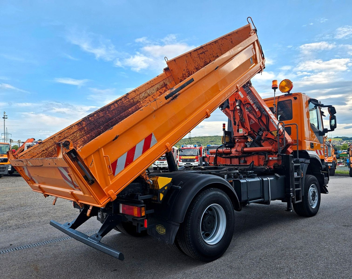 Iveco Trakker 190T33 4x4 Euro5 Kran Atlas Funk - Billenőplatós teherautó, Darus autó: 4 kép. Iveco Trakker 190T33 4x4 Euro5 Kran Atlas Funk - Billenőplatós teherautó, Darus autó: 4 kép.