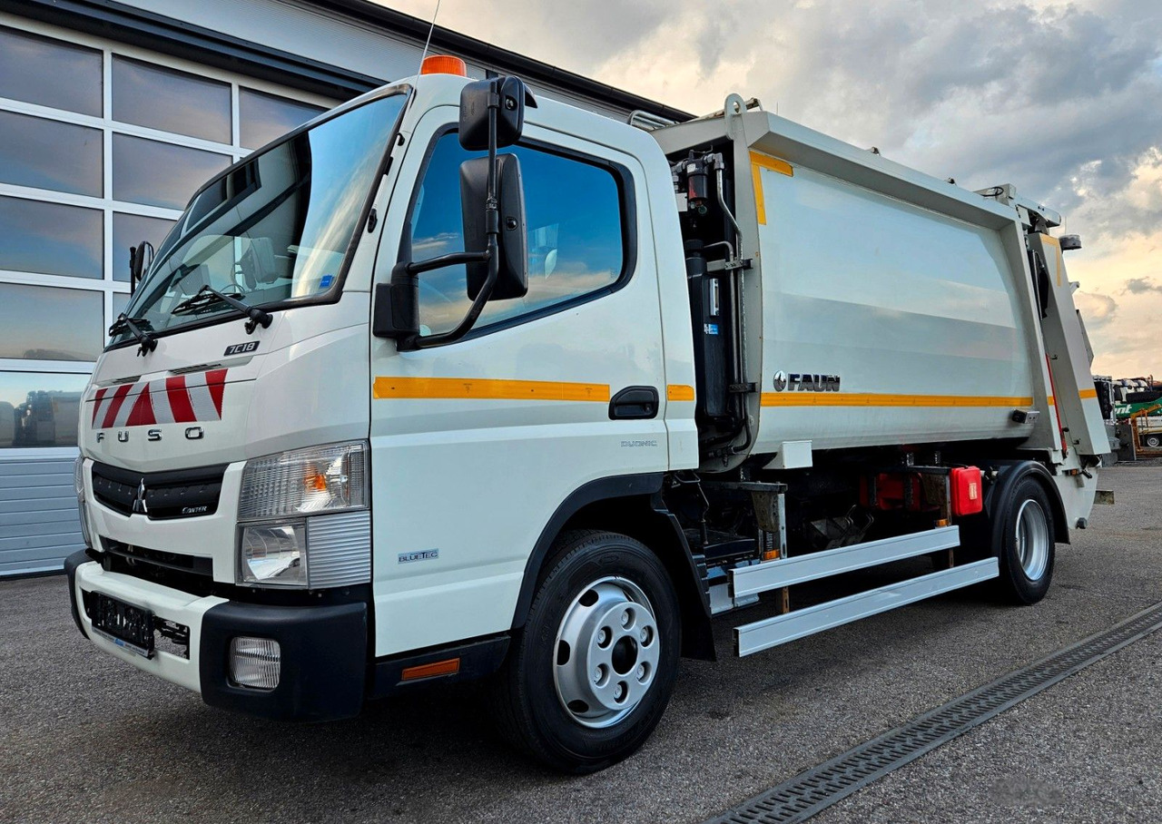 Mitsubishi Fuso Canter 7S18 FAUN Variopress Euro6 - Szemetesautó: 1 kép. Mitsubishi Fuso Canter 7S18 FAUN Variopress Euro6 - Szemetesautó: 1 kép.