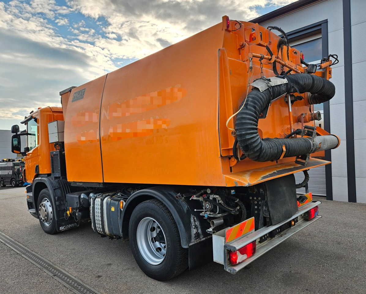 Scania P280 Euro5 MUT 7m3 Hydrostat - Utcaseprő gép: 5 kép. Scania P280 Euro5 MUT 7m3 Hydrostat - Utcaseprő gép: 5 kép.