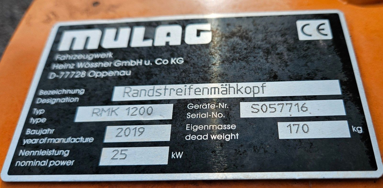 Kommunális traktor Steyr CVT 6130 Mulag MKM700 Mähkombination Kommunal: 17 kép.