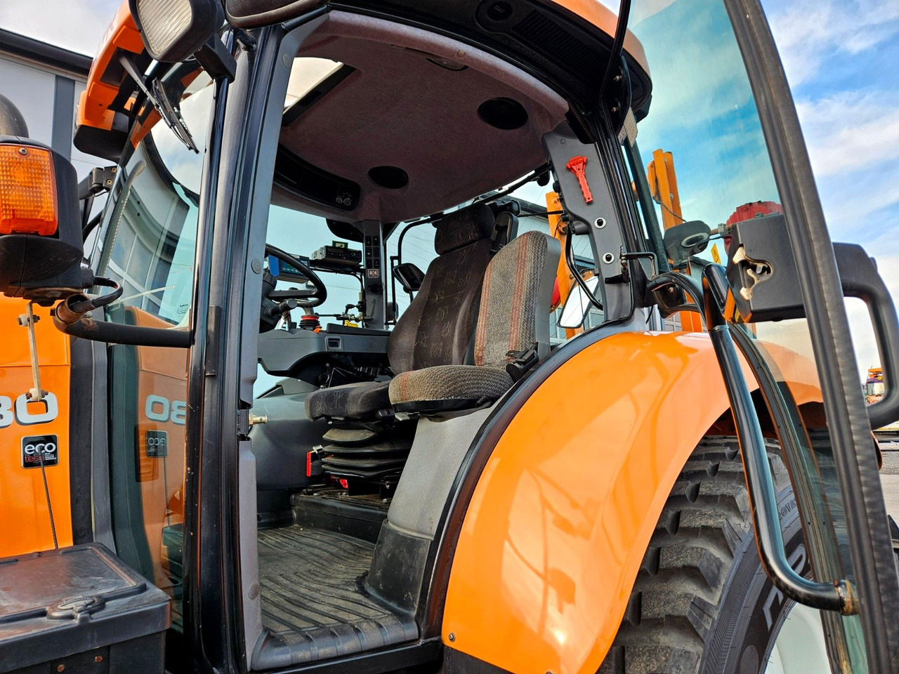 Kommunális traktor Steyr CVT 6130 Mulag MKM700 Mähkombination Kommunal: 21 kép.