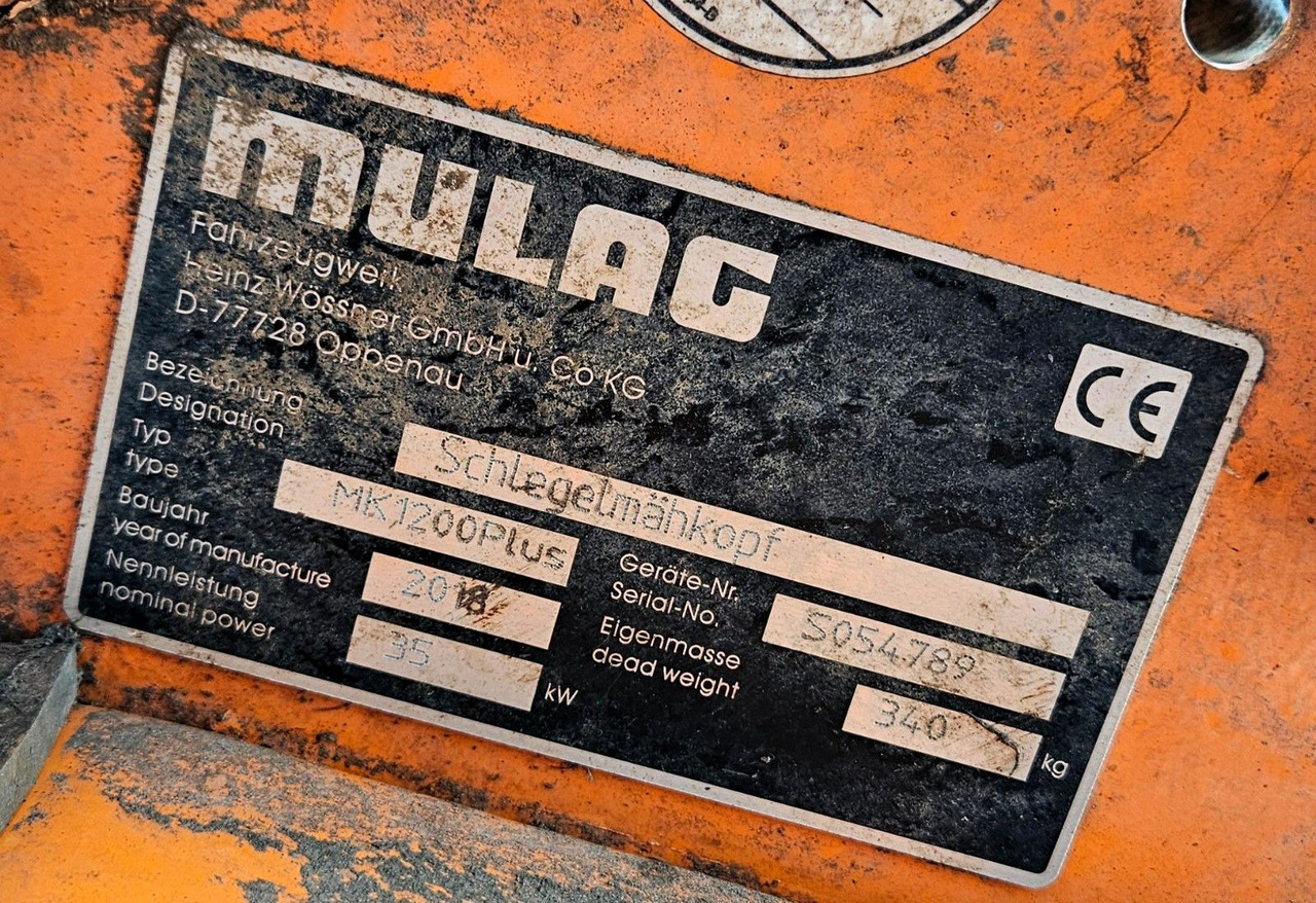 Kommunális traktor Steyr CVT 6130 Mulag MKM700 Mähkombination Kommunal: 18 kép.