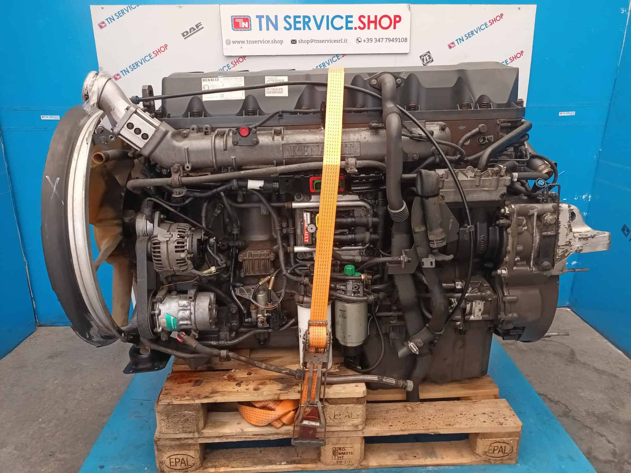Motore Renault Magnum DXI13 - Motor: 1 kép. Motore Renault Magnum DXI13 - Motor: 1 kép.