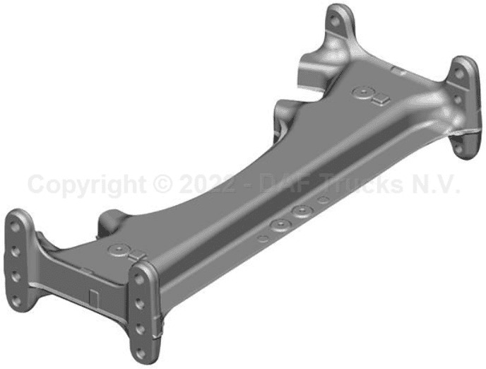 Traversa sospensione DAF XF E6 - Tengely és alkatrészek: 1 kép. Traversa sospensione DAF XF E6 - Tengely és alkatrészek: 1 kép.