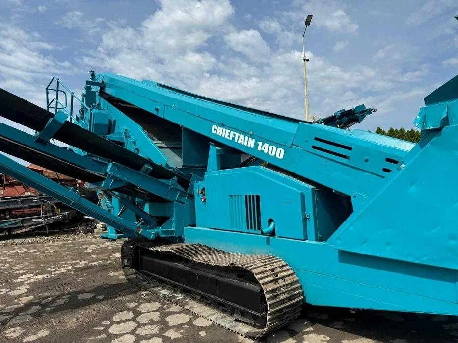 Przesiewacz Powerscreen Chieftain 1400 - Osztályozó berendezés: 2 kép. Przesiewacz Powerscreen Chieftain 1400 - Osztályozó berendezés: 2 kép.