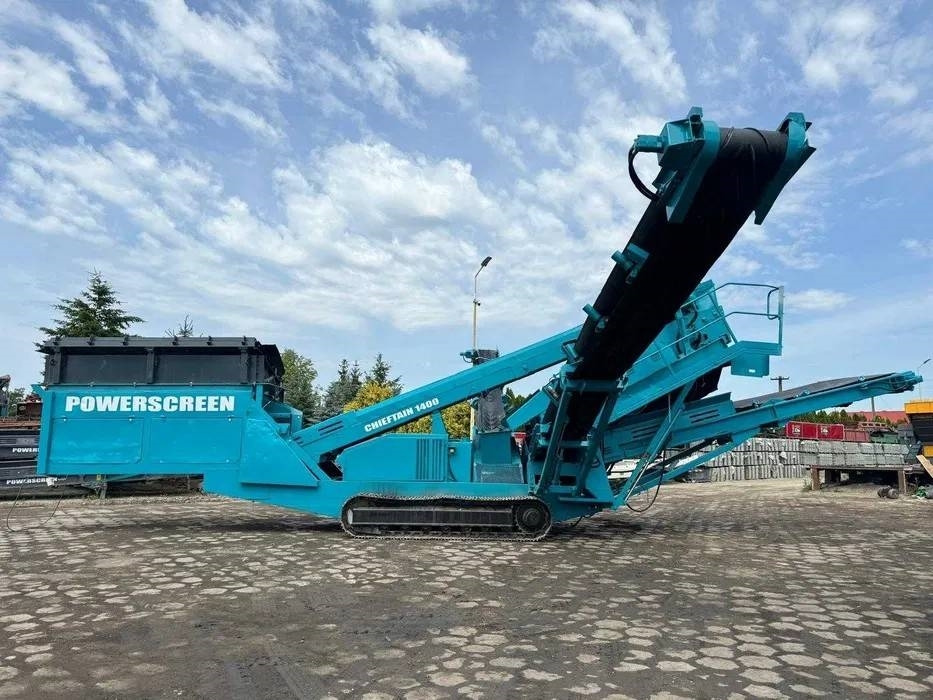 Przesiewacz Powerscreen Chieftain 1400 - Osztályozó berendezés: 4 kép. Przesiewacz Powerscreen Chieftain 1400 - Osztályozó berendezés: 4 kép.